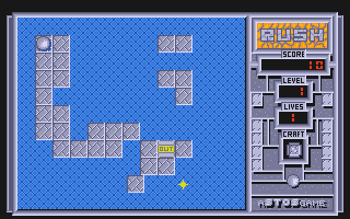 Rush atari screenshot